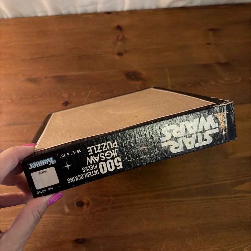 Star Wars Jigsaw Puzzle SEALED Space Battle Vintage 1977 Kenner 500PC #40110